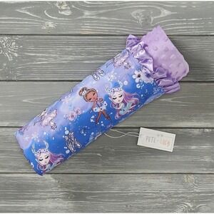 Pete And Lucy Wintry Dance Minky Blanket‎ New